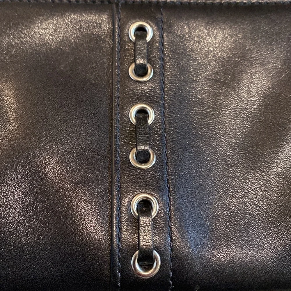 Coach Wristlet Black in EUC